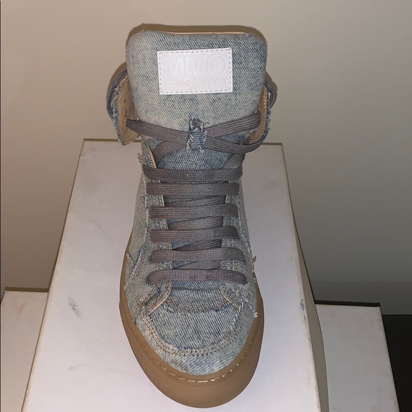 Maison Margiela High Top Jean sneakers - Picture 2 of 2